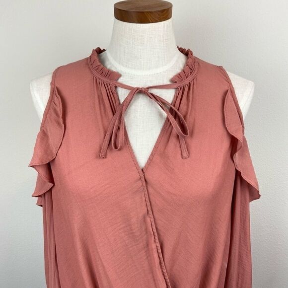 Anthropologie Maeve Liesel Ruffle Blouse - Picture 4 of 7